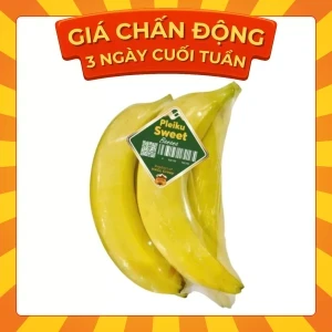 Chuối Pleiku Sweet gói 900g