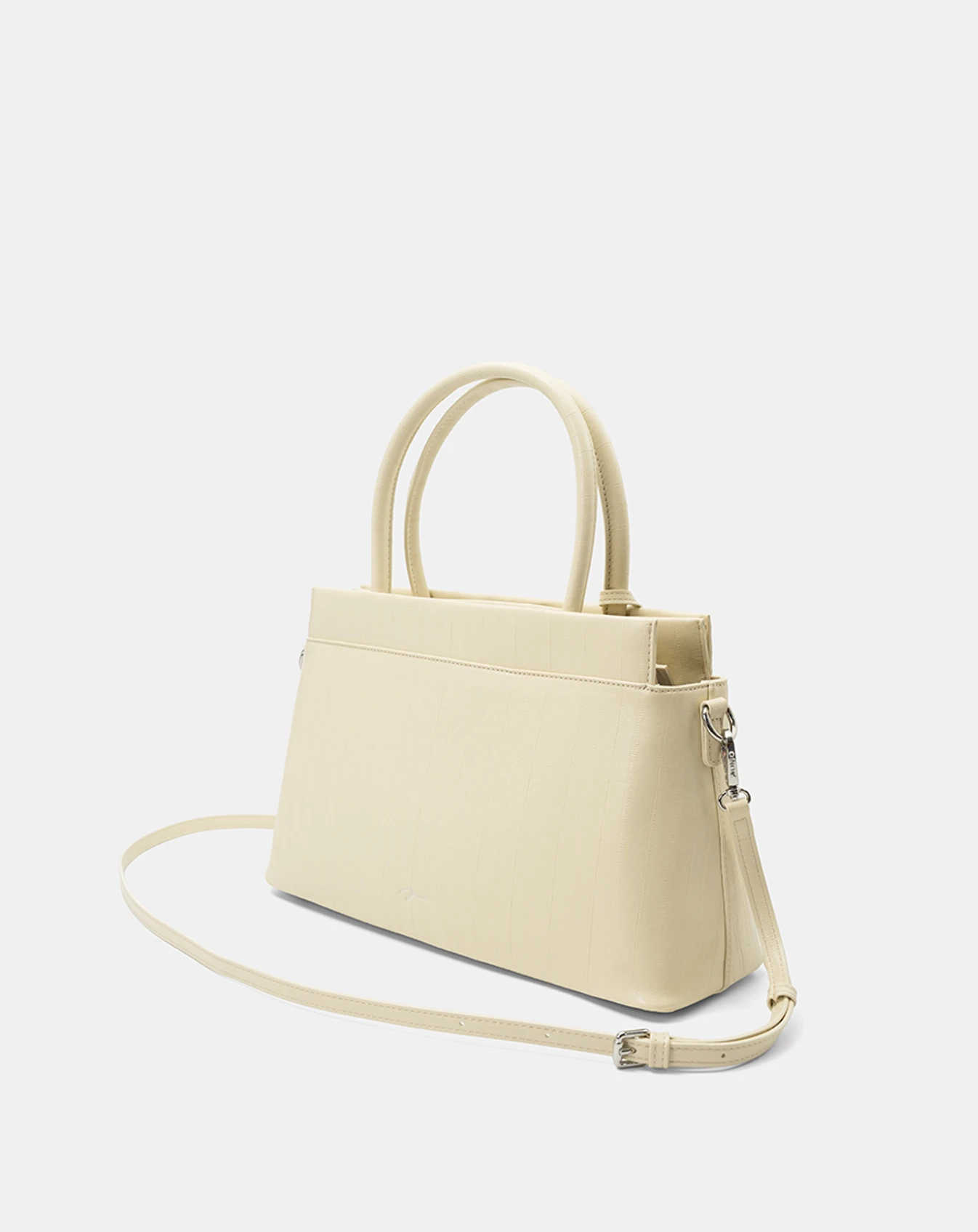Túi Xách Trung Top Handle Bag Phối Khoá - Image 7