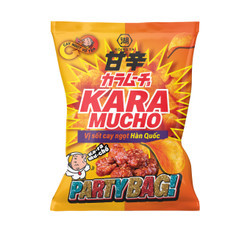 Snack Khoai Tây Vị Sốt Cay Ngọt Hàn Quốc Karamucho Gói 117g (1 Gói)
