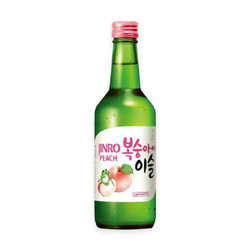 Rượu soju đào 13% Jinro chai 360ml