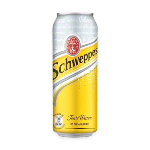 Nước tonic Schweppes lon 320ml