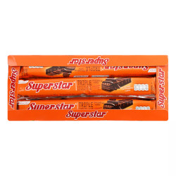 Bánh xốp phủ socola Superstar gói 150g (1 Gói)