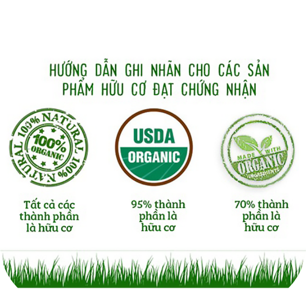 Cách đọc nhãn của các sản phẩm hữu cơ Kingfoodmart