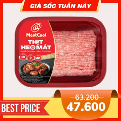 Thịt heo xay Meatcool (400g)