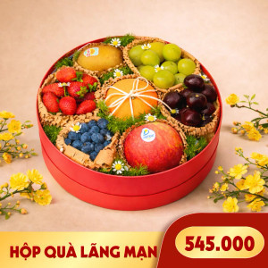 Hộp quà trái cây Lãng Mạn (1 Hộp)