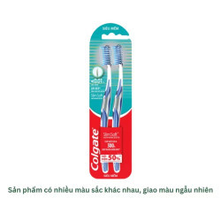Bàn chải đánh răng Slimsoft Advanced Colgate bộ 2 cây