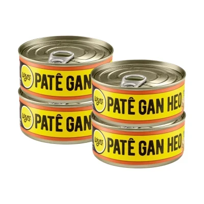 Combo 4 hộp pate gan heo Wyn hộp 150g