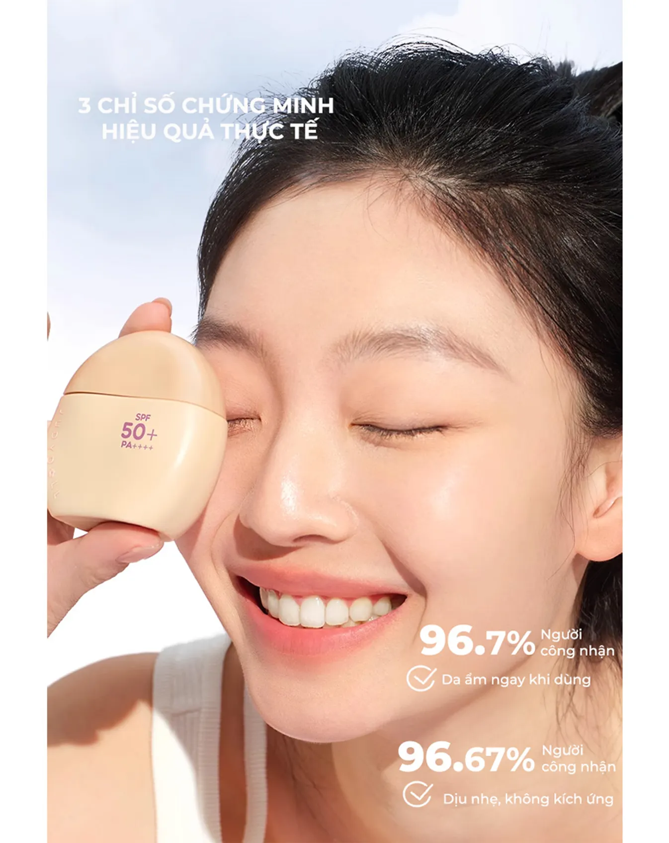 Kem Chống Nắng Judydoll Sun Defense Tinted Moisturizer - 02 Fair - Image 2