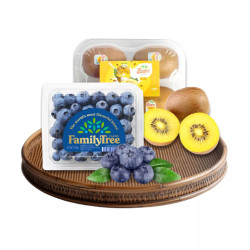 Combo blueberry Mỹ + kiwi vàng chín (1 Combo)