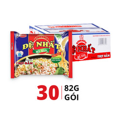 Thùng mì ăn liền Đệ Nhất thịt bằm Acecook 82g (30 Gói)