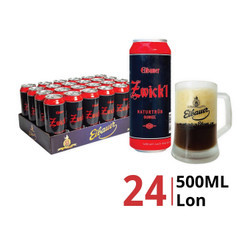 Thùng bia Strong Dark 6.7% Eibauer Dunkel lon 500ml (24 Lon)