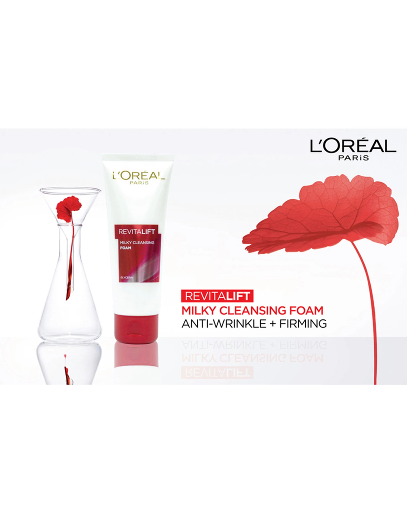 Sữa Rửa Mặt Làm Sạch & Săn Chắc Da L'Oreal Paris Revitalift 100ml SRM021 - Image 3