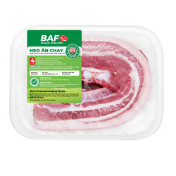 Ba rọi heo rút sườn BAF khay 300g (1 Khay)