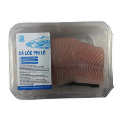 Cá lóc phi lê Alo Fish khay 300g (1 Khay)