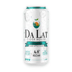 Nước táo lên men vị thơm 4.6% Dalat Cider 330ml (1 lon)