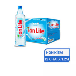 Thùng nước uống ion kiềm Ion Life 1.25l (12 Chai)