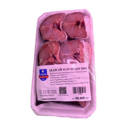 Cá lóc cắt khúc Vietgap vỉ 350g (1 Vỉ)