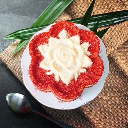 Cách nấu xôi gấc đậu xanh thơm ngon