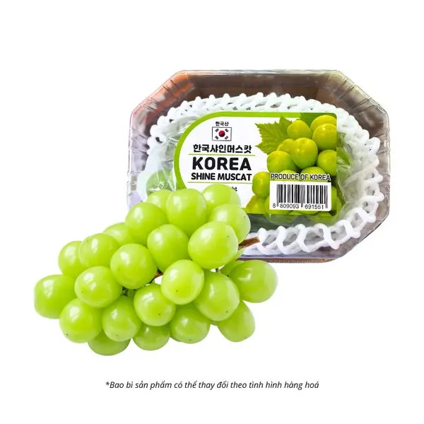 Nho Muscat Hàn Quốc hộp 450g
