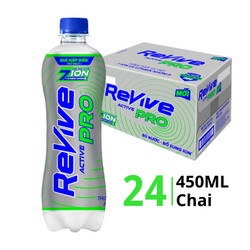 Thùng nước uống điện giải Active Pro Revive chai 450ml (24 Chai)