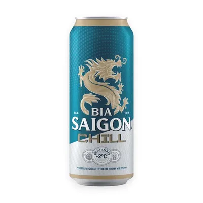 Bia Chill 4.6% Saigon lon 330ml