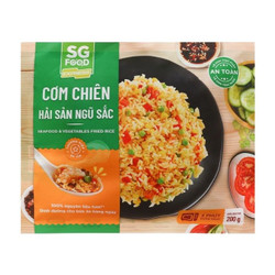 Cơm chiên hải sản ngũ sắc SG Food gói 200g (1 Gói)