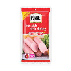 Xúc xích thịt heo Ponnie gói 4x70g (1 Gói)