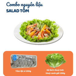 Combo salad tôm