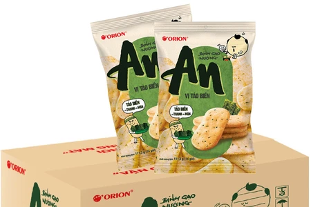 Bánh gạo An vị tảo biển – Món ăn vặt không thể thiếu cho ngày Tết