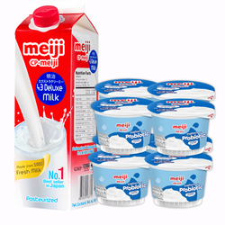 Combo tiết kiệm: sữa thanh trùng 4.3% Meiji + sữa chua ăn Meiji (1 Combo)