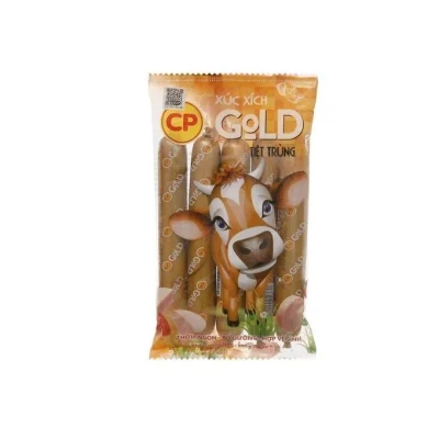 Xúc xích tiệt trùng bò CP gói 5x40g