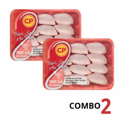 Combo 2 vỉ cánh giữa CP vỉ 500g