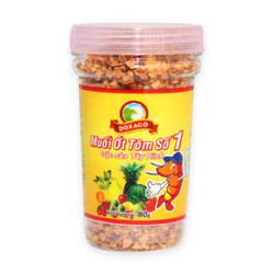 Muối ớt tôm số 1 Doxaco hũ 80g