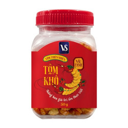 Tôm khô nấu canh VS Hồn Việt hũ 50g (1 Hũ)