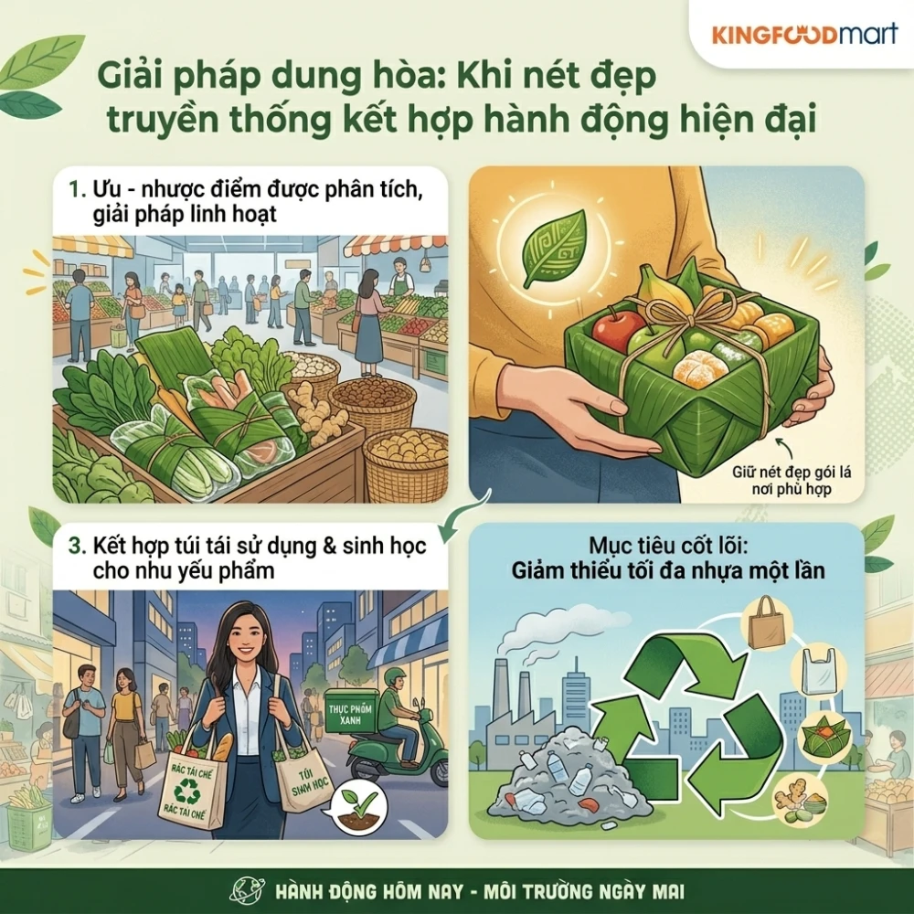 Giải pháp dung hòa: Khi nét đẹp truyền thống kết hợp hành động hiện đại
