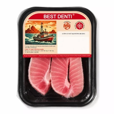 Lườn cá ngừ đại dương rã đông vỉ 250g