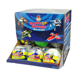 Kẹo đồ chơi Blocks In Capsule Toy's Castle 5g (1 Cái)