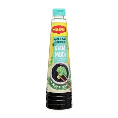 Nước tương giảm muối Maggi chai 300ml