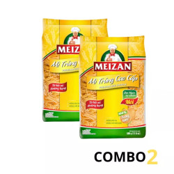 Combo 2 gói mì trứng Meizan gói 500g (2 gói)
