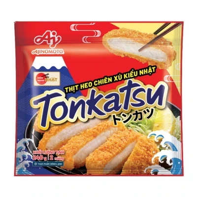 Thịt heo chiên xù Ajinomoto kiểu Nhật gói 240g