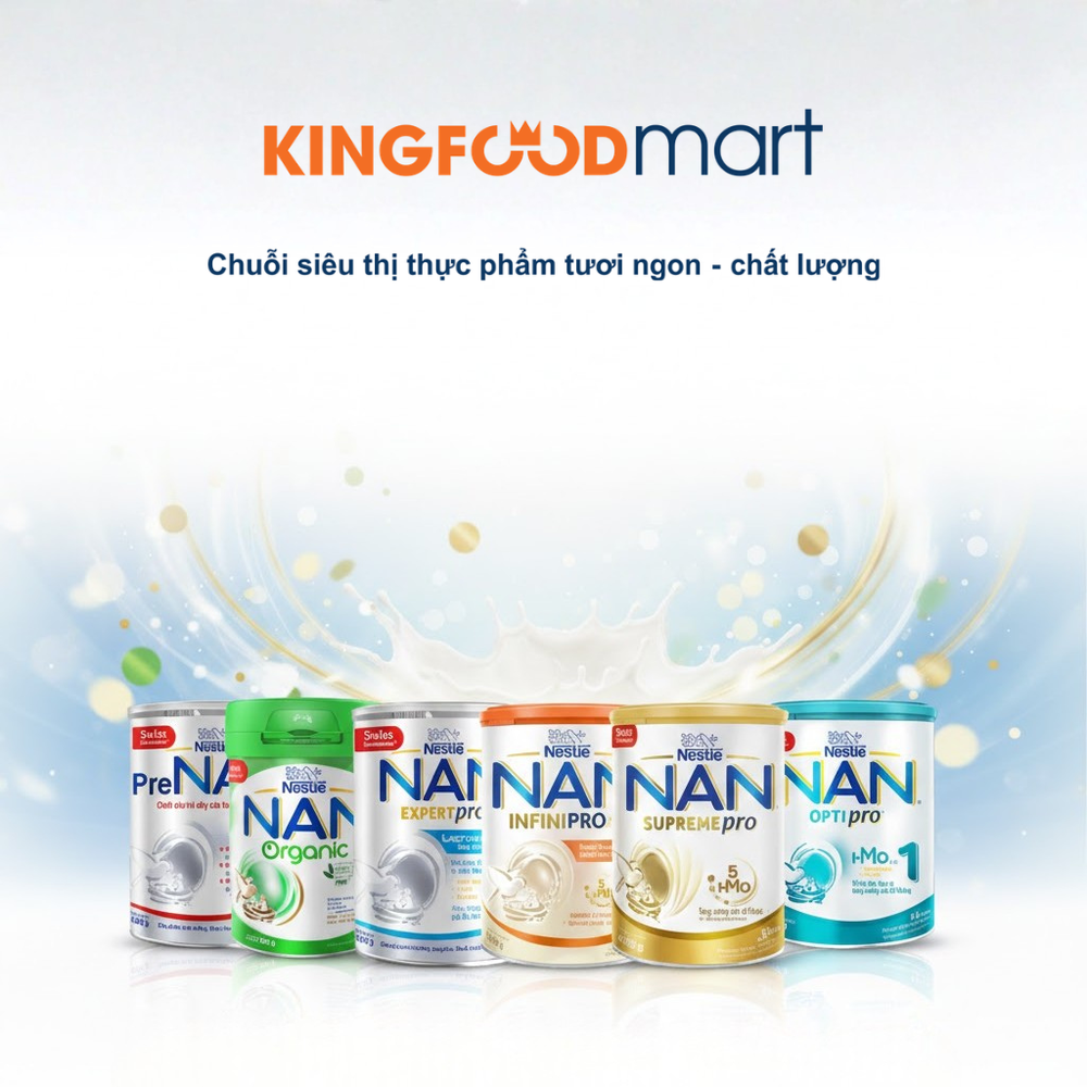 Sữa NAN - Dòng "sữa mát" từ Thụy Sĩ hỗ trợ hệ tiêu hóa và miễn dịch tối ưu cho trẻ nhỏ.