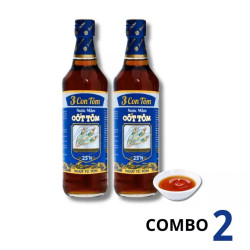 Combo 2 Chai Nước Mắm Cốt Tôm 25N