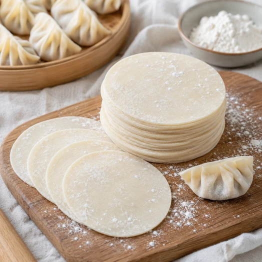 Cách làm vỏ bánh sủi cảo mềm dai, cán mỏng không bị rách