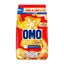 Bột giặt tinh dầu thơm nồng nàn Omo túi 700g (1 Túi)