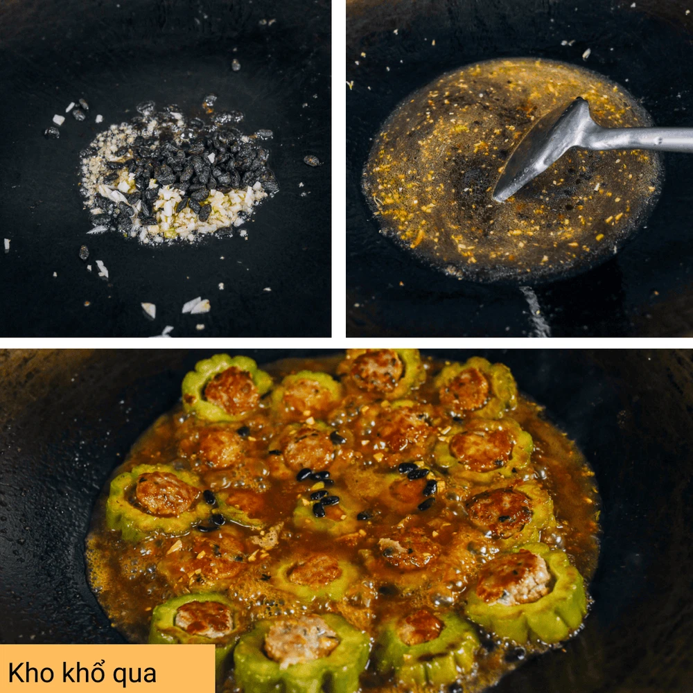 Kho khổ qua nhồi thịt