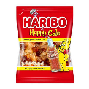 Kẹo dẻo Happy Cola Haribo gói 80g (1 Gói)