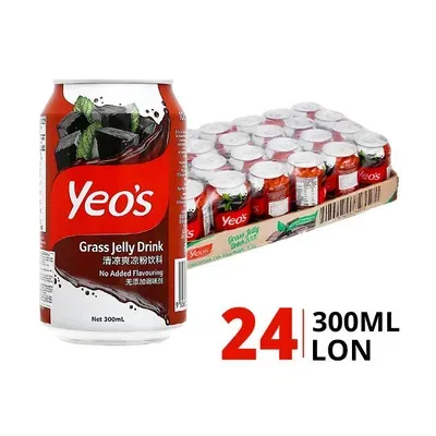 Thùng 24 lon nước sương sáo Yeo's 300ml