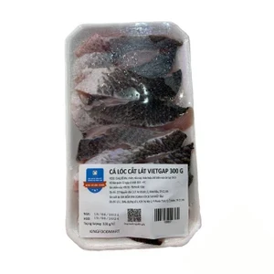 Cá lóc cắt lát VietGAP vỉ 300g