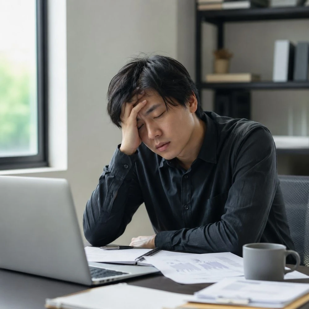 Bỏ bữa sáng ảnh hưởng đến sức khỏe và hiệu suất làm việc mà không phải ai cũng biết. (Ảnh được tạo bởi AI)