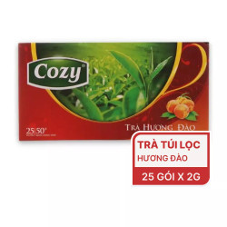 Trà hương đào Cozy hộp 50g